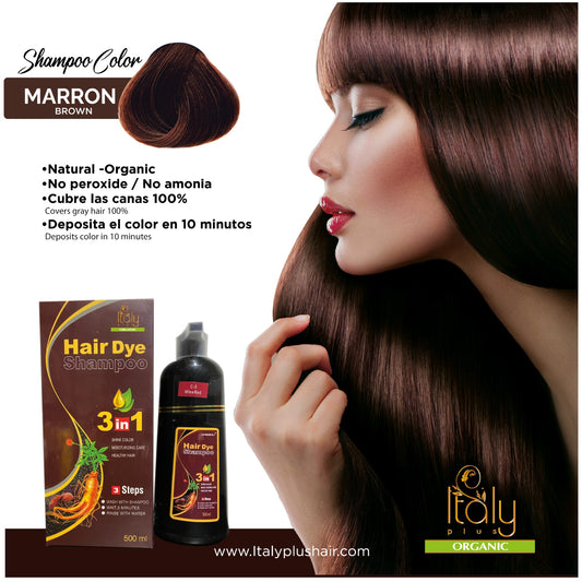 Shampoo Color Brown (marron)