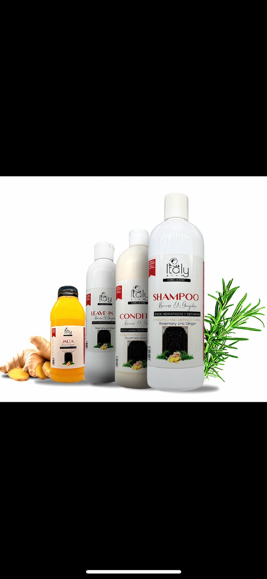 Ginger and Rosemary Line for Curls