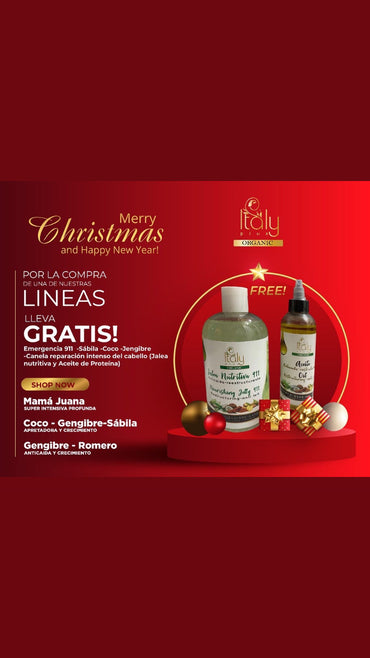 Mama Juana Line free jalea nutritiva +aceite crecimiento