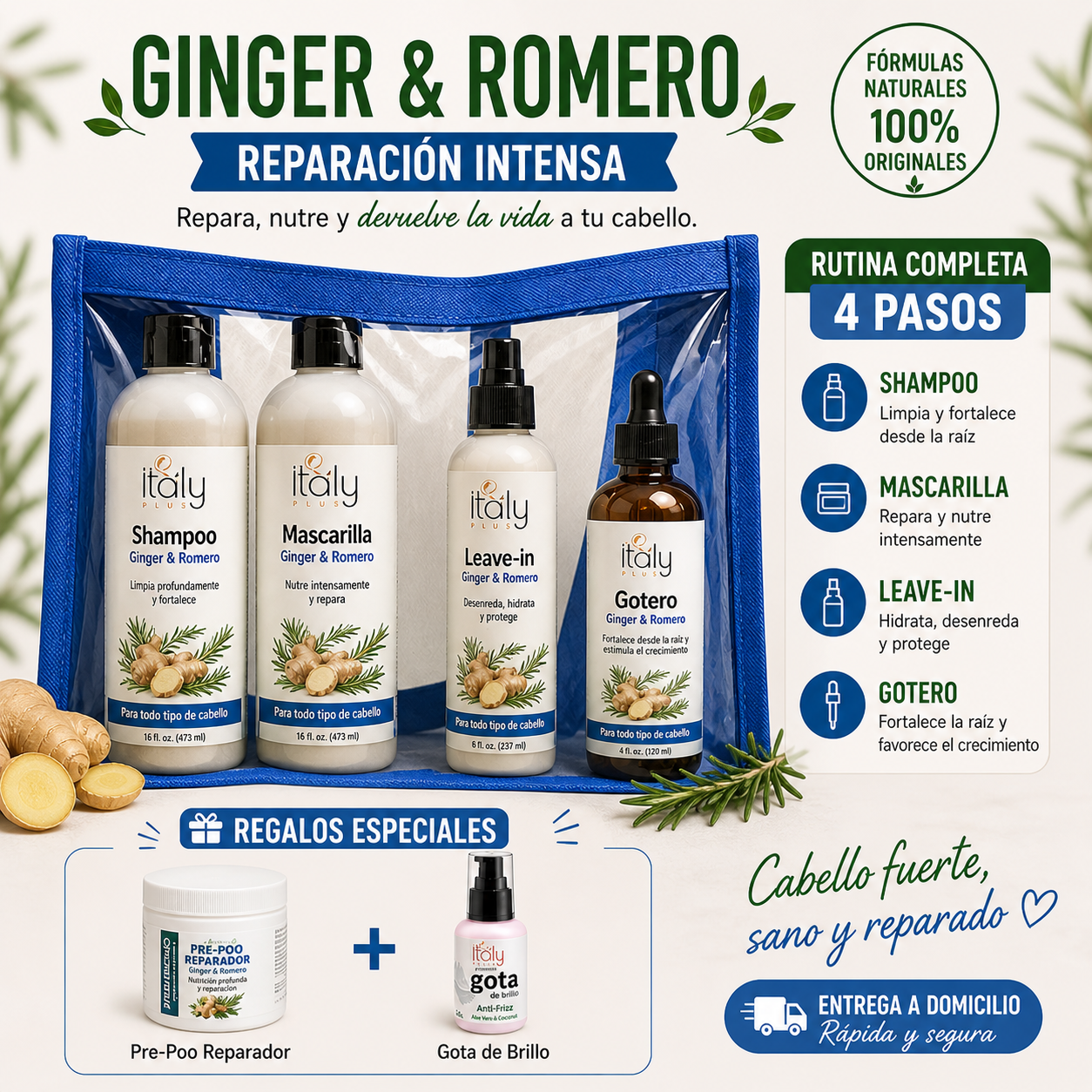 Ginger and Rosemary Line Mother’s Day