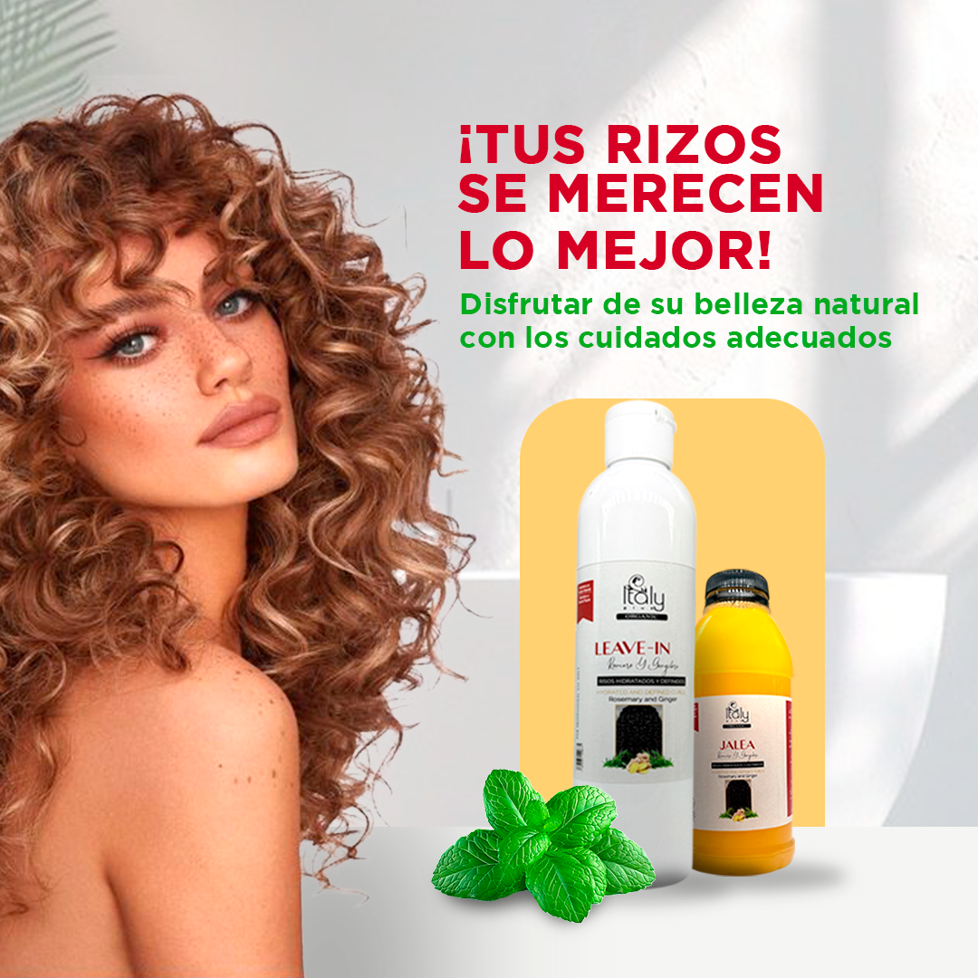 Ginger and Rosemary Line for Curls