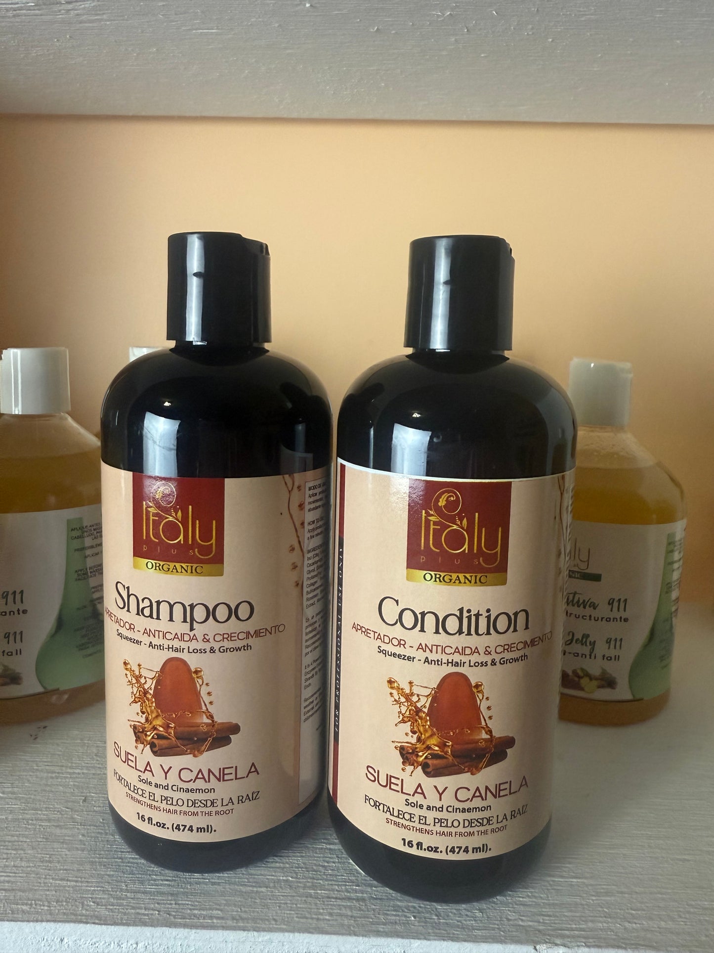 Shampoo conditioner suela canela 16 oz