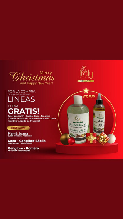 Mama Juana Line free jalea nutritiva +aceite crecimiento