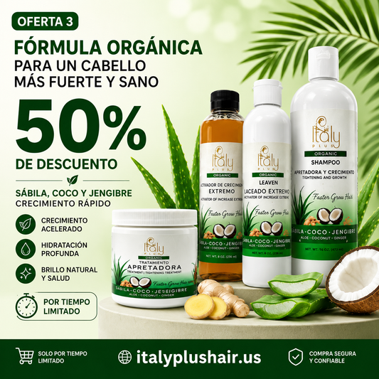Aloe, Ginger, And Coconut.